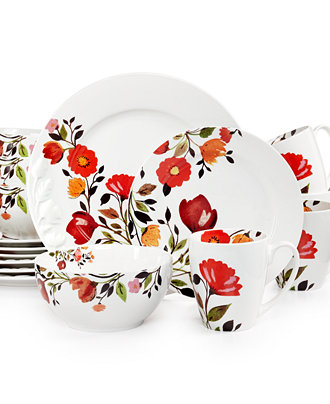 Kim Parker Red Tulips Tableware collection