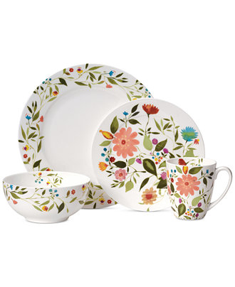 Kim Parker Woodland Floral Tableware collection