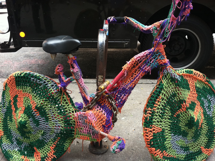 "Colorful Bike in New York" photo by Kim Parker.